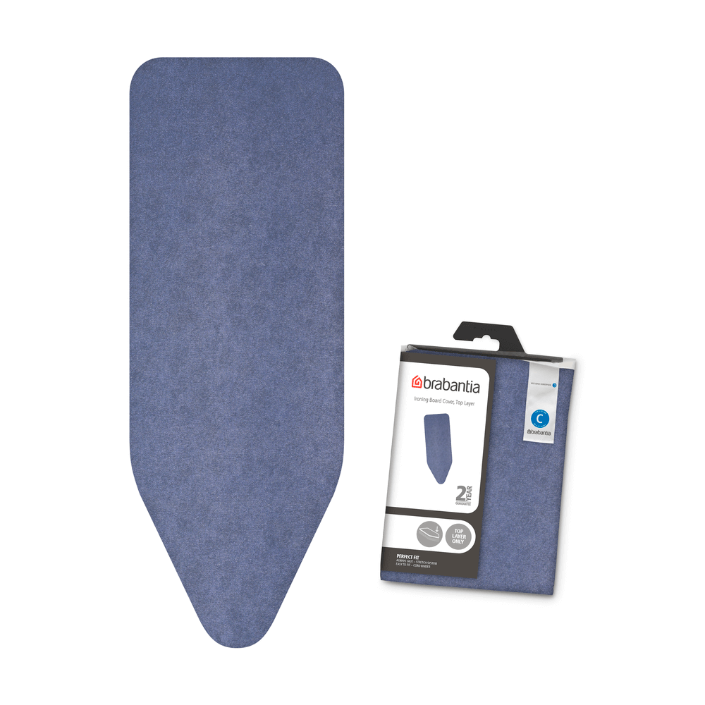 Brabantia Ironing Board Cover C – Top Layer – Denim Blue