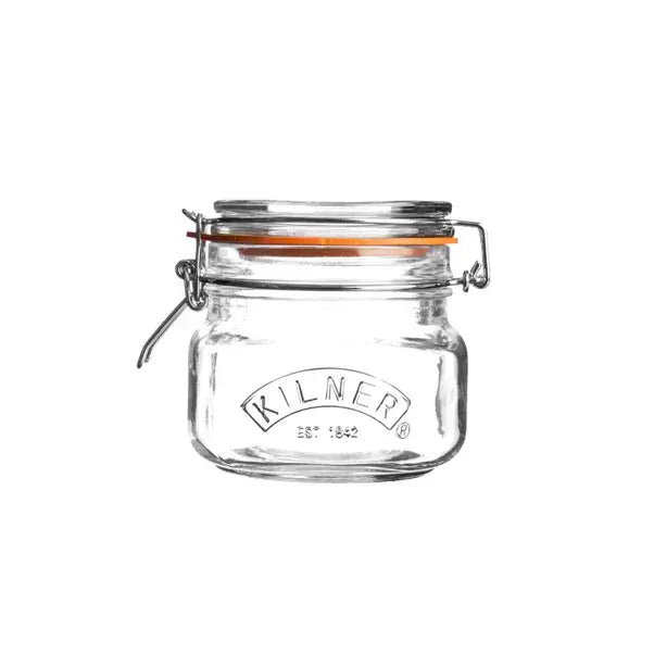 Kilner Clip Top Square Jar 0.5L