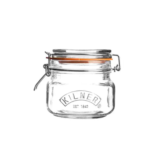 Kilner Clip Top Square Jar 0.5L
