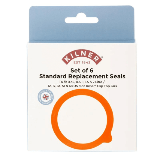Kilner Standard Replacement Seals - Pack of 6