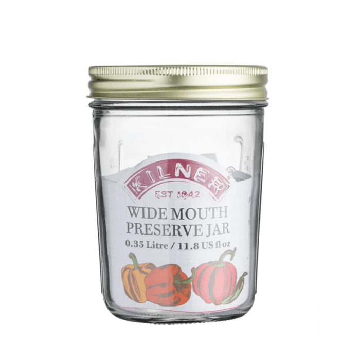 Kilner Wide Mouth Preserve Jar 0.35L
