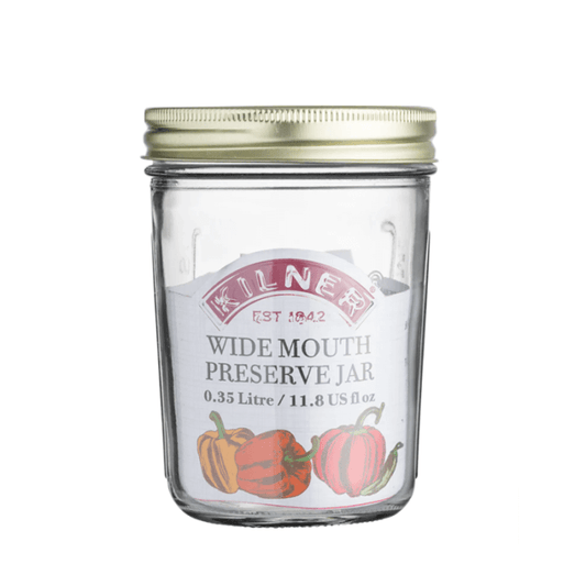 Kilner Wide Mouth Preserve Jar 0.35L