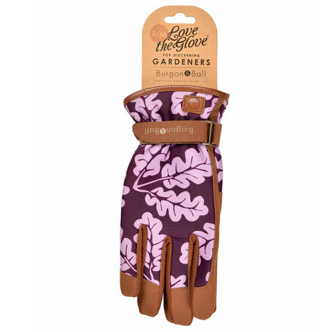 Burgon & Ball Love The Glove – Oak Leaf Plum