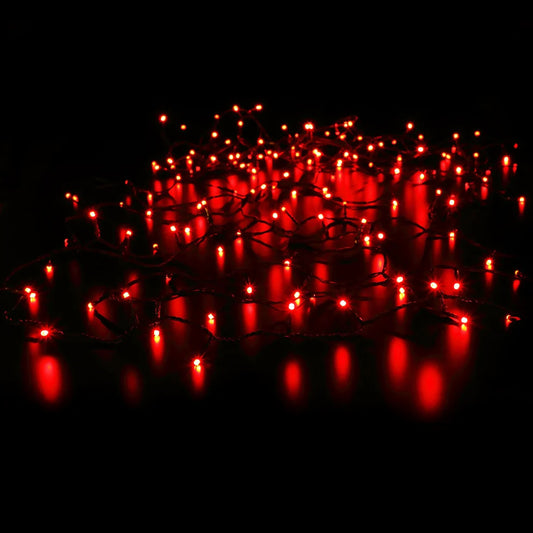 NOMA colour changing LED string lights set to red