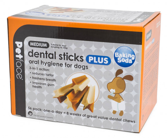 56 Petface Medium Dental Stick Dog Treats