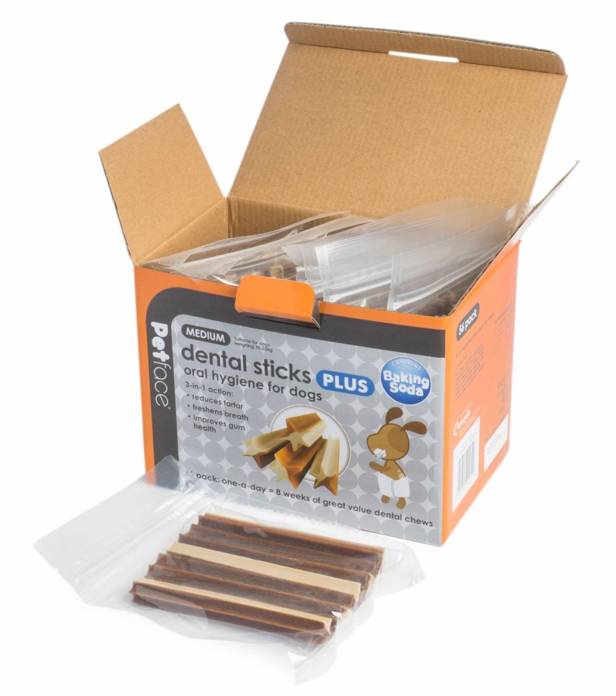 56 Petface Medium Dental Stick Dog Treats