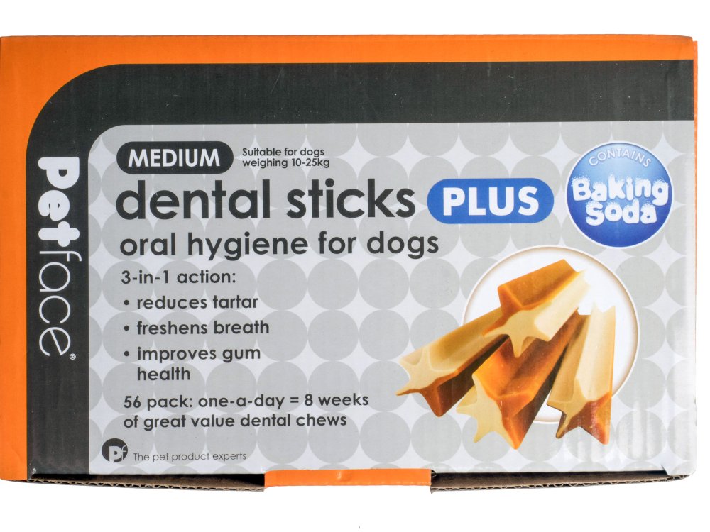 56 Petface Medium Dental Stick Dog Treats