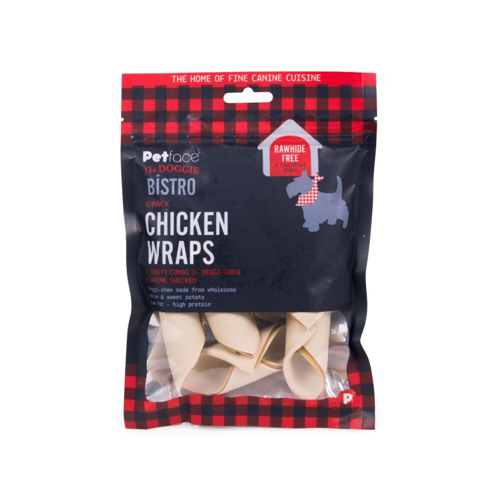 The Doggie Bistro Chicken Wrap Dog Treats