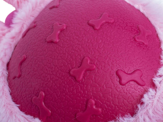 Petface Rubber Tum Plush Dog Toy – Pig