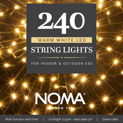 NOMA Warm White LED String Lights