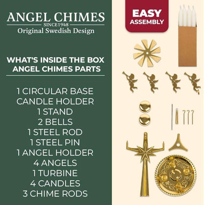 What's inside the Angel Chimes box list