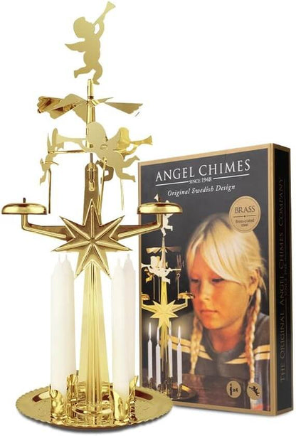 Brass Angel Chimes packaging