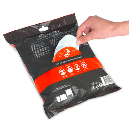 Brabantia Code J (20-25L) PerfectFit Bin Liners – 40 Bags