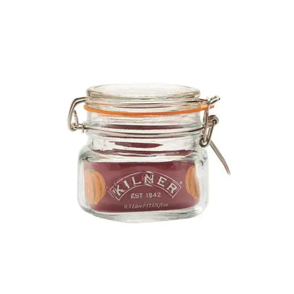 Kilner Clip Top Square Jar 0.5L