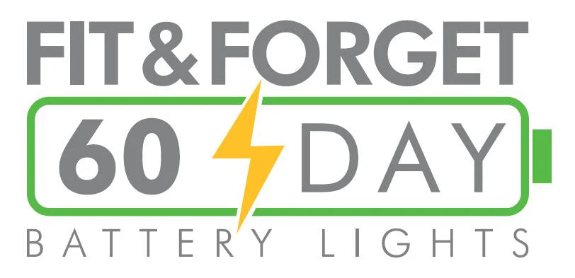 Icon for NOMA's Fit & Forget 60 day battery lights technology