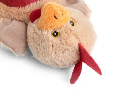 Petface Rubber Tum Plush Dog Toy – Chicken