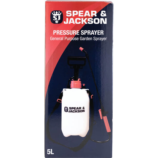 Spear & Jackson Pump Action Pressure Sprayer 5L