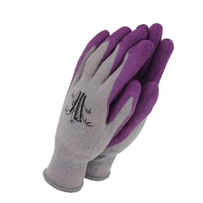 Town & Country Weed Master Bamboo Gloves - Grape